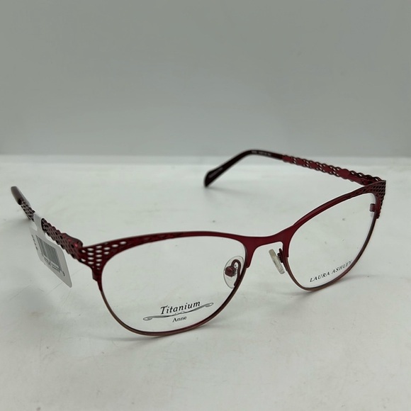 Laura Ashley Women's La Anne Cateye Eyeglasses, Frames Case RX-able NWT - Picture 4 of 10